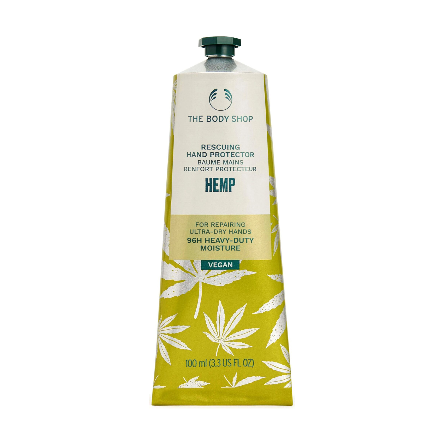 Захисний крем для рук The Body Shop Hemp Hand Protector з олією насіння коноплі, 100 мл